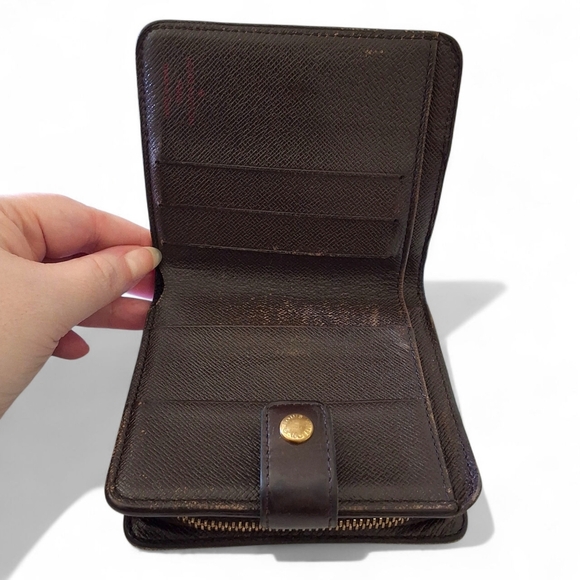 Louis Vuitton Damier Ebene Compact Zip Wallet - Picture 15 of 15